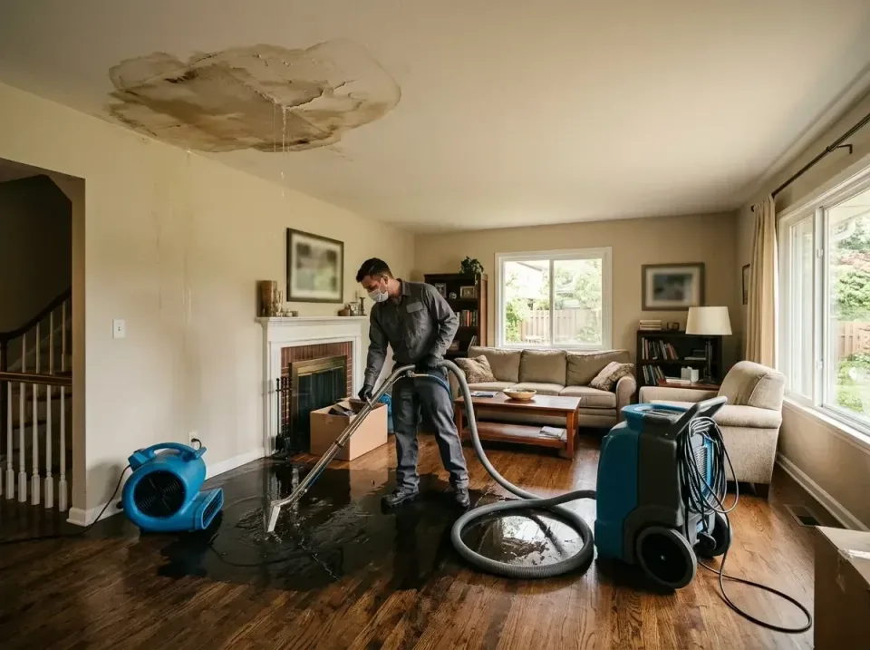 attic-pipe-burst-ceiling-drip-008 — frequently asked questions, Water Damage Restoration & Carpet Care in Makakilo, HI